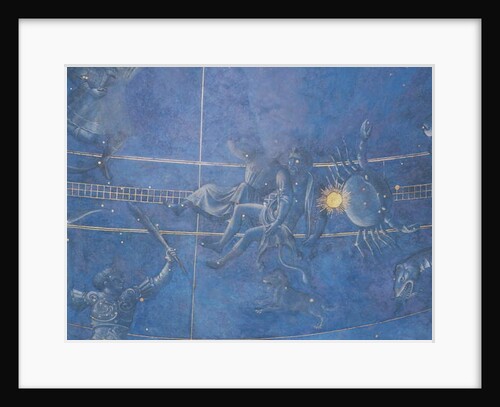 The Path of the Sun through the stars on the night of the 4th July 1442 by Giuliano d'Arrighi Pesello