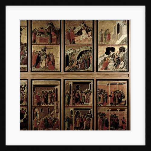 Maesta: eleven scenes from the Passion, 1308-11 by Duccio di Buoninsegna