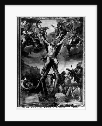 Martyrdom of St. Andrew, 1650-51 by Mattia (1613-99) Preti