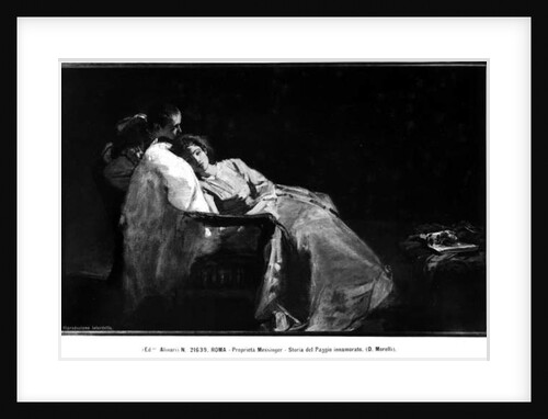 The Page in Love by Domenico Morelli