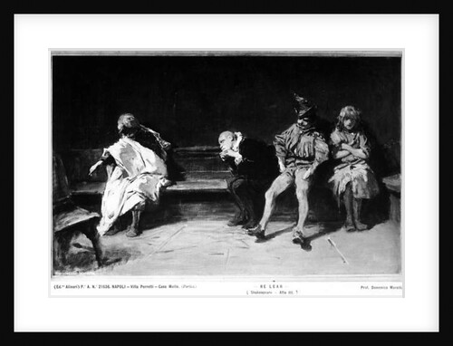 King Lear by Domenico Morelli
