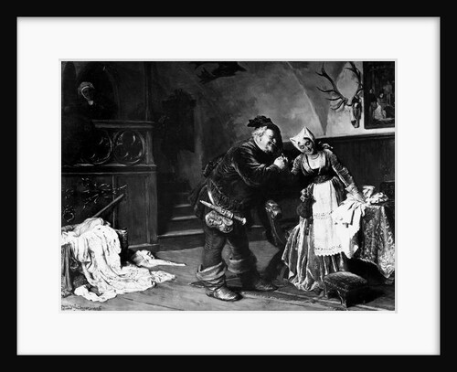 Sir John Falstaff, 1876 by Eduard von Grutzner