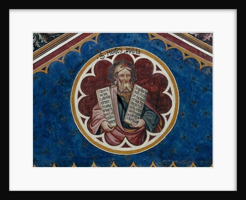 Moses, detail of the fourth span of the ceiling by Agostino di Marsiglio