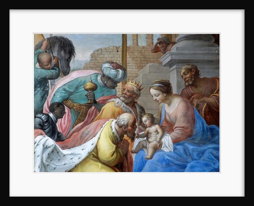 The Adoration of the Magi, central detail by Giancarlo Aliberti