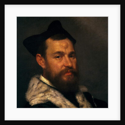 Portrait of a magistrate, detail by Giovanni Battista Moroni