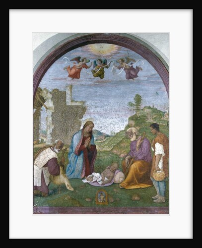 Adoration of the Shepherds by Francesco di Cristofano Franciabigio