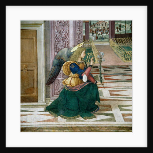 The archangle Gabriel by Bernardino di Betto Pinturicchio