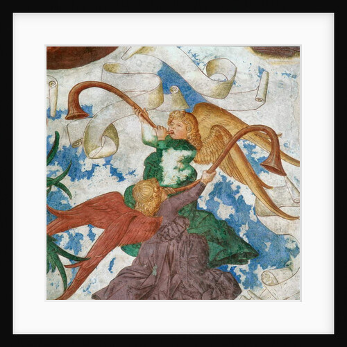 Musical angels, detail from the Last Judgement by Gianfrancesco da Tolmezzo