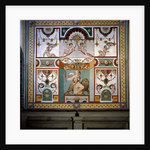 Allegory of the Fortezza and grotesque by Giallo Fiorentino