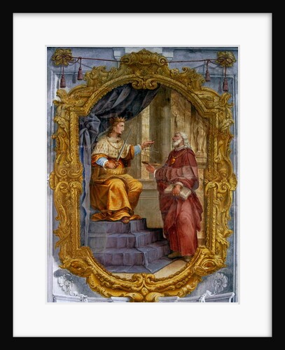 Allegory of Justice and Cousel by Francesco Ferrari