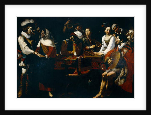 Tasso at the court of Ferrara, c.1630-90 by Mattia (1613-99) Preti