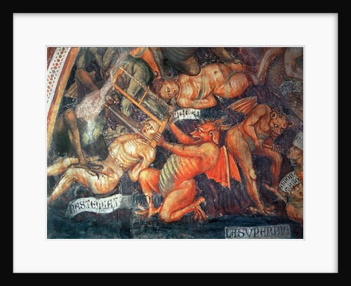 Hell, detail of the proud, c.1394 by Taddeo di Bartolo