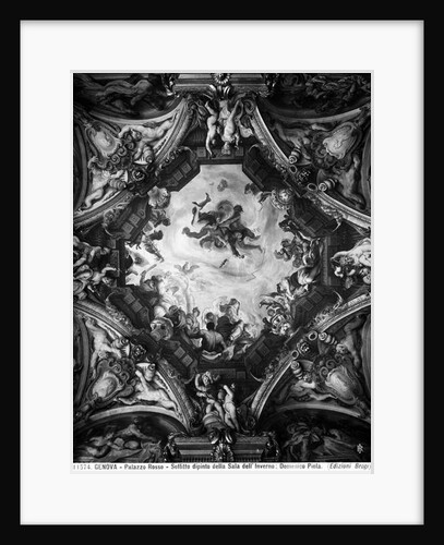 Allegory of Winter, on the vault of the Winter Room by Domenico the Elder Piola