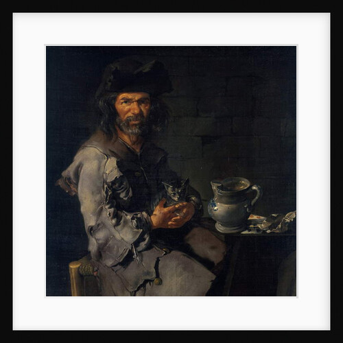 Two Beggars by Giacomo (1698-1767) Ceruti