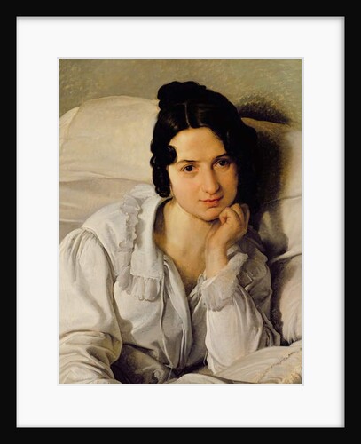 Carolina Zucchi, 1825 by Francesco Hayez
