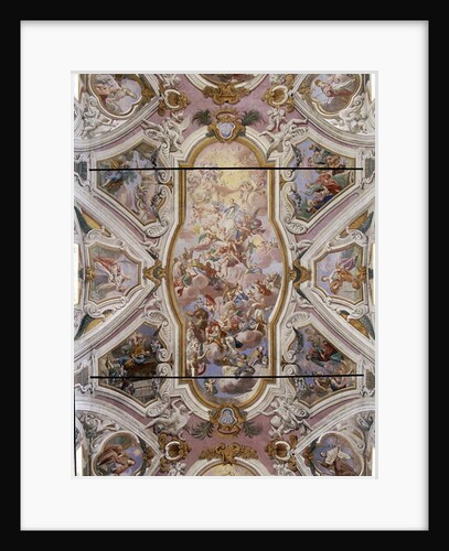 View of the ceiling, 1720 by Guglielmo Borremans