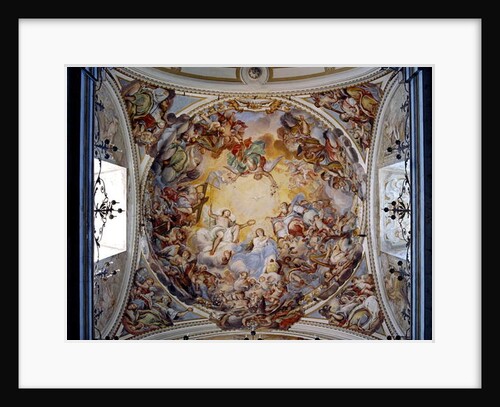 Coronation of the Virgin, 1725 by Giovanni Tuccari