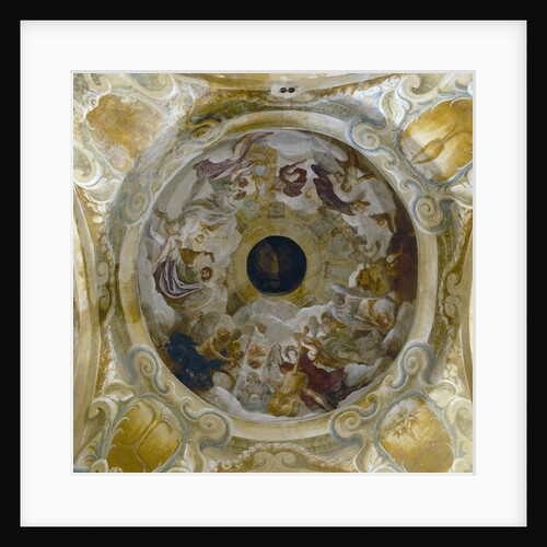 Painted cupola, 1685-86 by Ferdinando Galli & Ricci Sebastiano (1658-1734) Bibiena