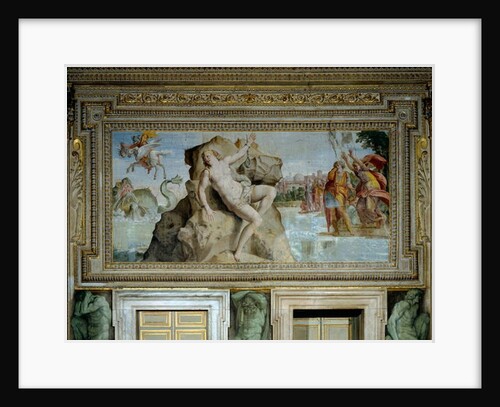 Andromeda Offered to the Sea Monster is Freed by Perseus, 1597-1604 by Domenichino (1581-1641)