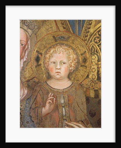 Maesta: Christ Child, 1315 by Simone Martini