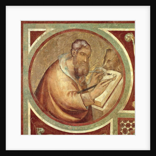 Maesta: St. Mark with the Lion by Simone Martini