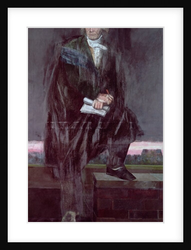 Portrait of Beethoven (unfinished) by Barry Fantoni