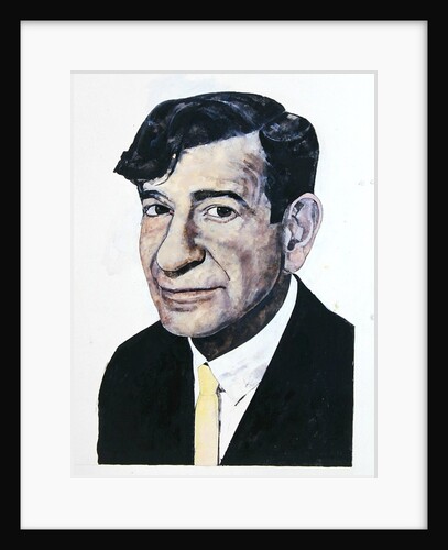 Portrait of Walter Matthau by Barry Fantoni