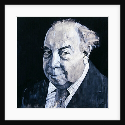 Portrait of J.B. Priestley by Barry Fantoni