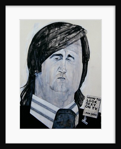 Portrait of Melvyn Bragg by Barry Fantoni