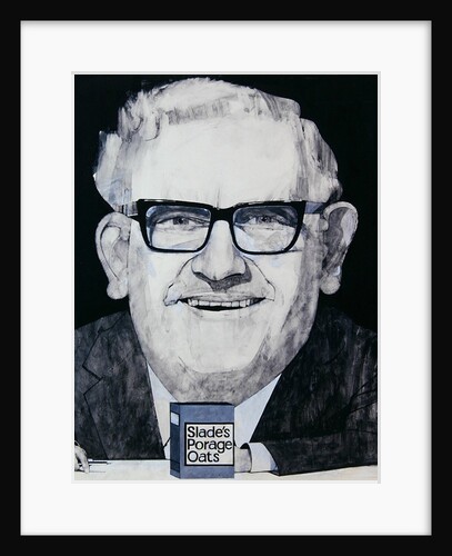 Portrait of Ronnie Barker by Barry Fantoni