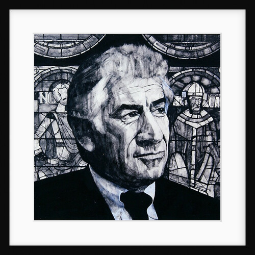 Portrait of Leonard Bernstein by Barry Fantoni