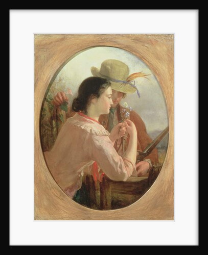 A Lover's Posy, 1846 by John Phillip