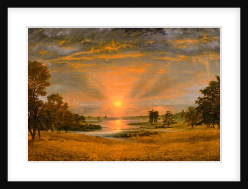 Evening, 1870 by Andrew MacCallum