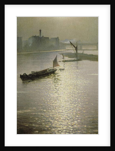 From Waterloo Bridge: Sun Bursting through Fog, c.1924 by Christopher Richard Wynne Nevinson