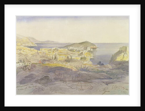 Ragusa, 5th-6th May 1866 by Edward Lear