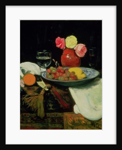 Still Life - Roses by George Leslie Hunter