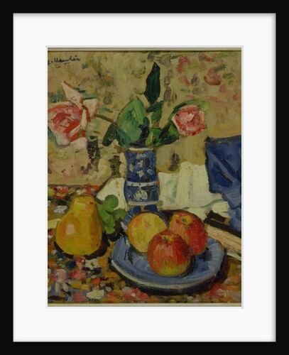 Apples, Pears and Roses by George Leslie Hunter