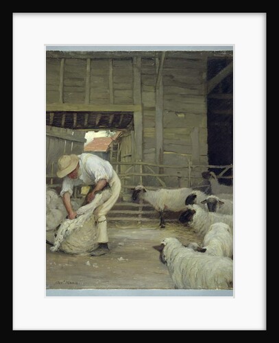 Sheep Shearing by Alexander Mann