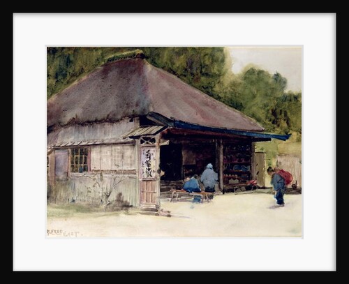Tea-House in the Village of Hakone, c.1889 by Alfred East