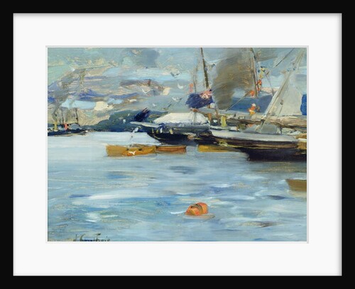 Moored Yachts, Oban, 1893 by James Guthrie