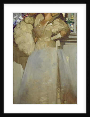 Opal and Grey, Portrait of Miss Rachel White, 1897 by Arthur Melville
