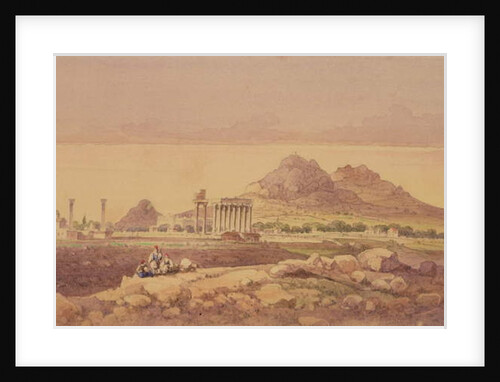 The Temple of Olympian Zeus, Athens by Joseph Schranz