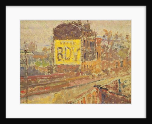 Hampstead Road, c.1910-11 by Harold Gilman