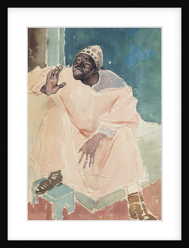Seated Moroccan, 1936 by Glyn Warren Philpot