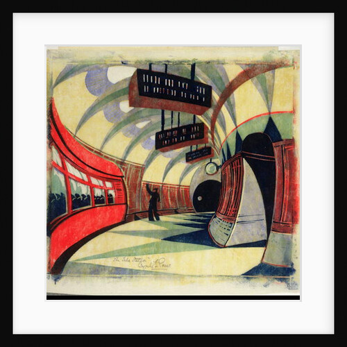 The Tube Train, c.1932 by Cyril Edward Power