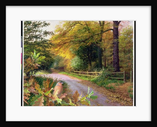 October Evening on Crag Lane, 1997 by Raymond Booth