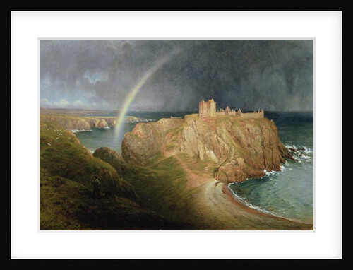 Dunnottar Castle, 1867 by Waller Hugh Paton