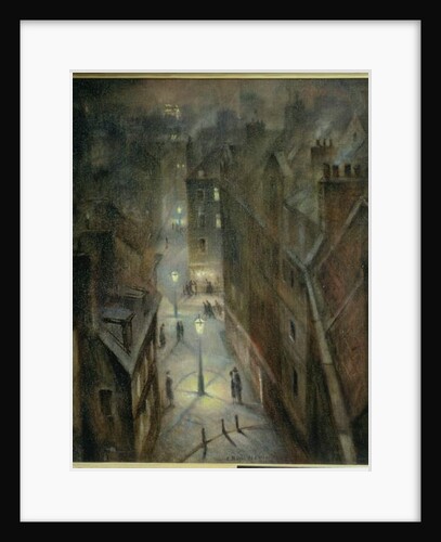 Soho Twilight, c.1924 by Christopher Richard Wynne Nevinson
