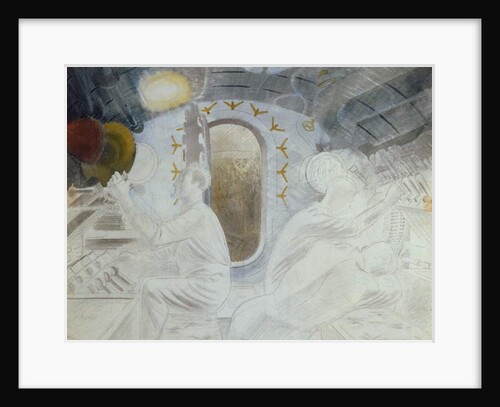 Working Controls when Submerged, c.1940 by Eric Ravilious