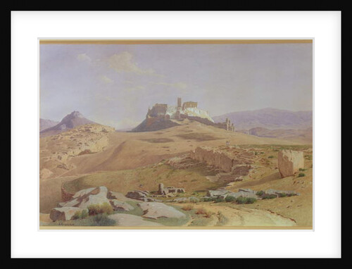 View of the Acropolis, 1887 by Louis Spangenberg
